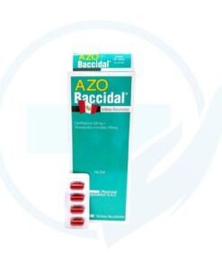 Azo Baccidal ( Ciprofloxacino 500 mg + Fenazopiridina 100 mg ) x 100 Tabletas