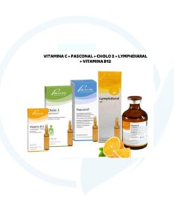 Coctel de Vida 2 ( Vitamina C + Pasconal + Cholo 2 + Lymphdiaral + Vitamina B12 )