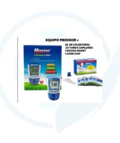 Combo Colesterol ( 25 de Colesterol + 25 Tubos Capilares + 1 Device Insert + 1 Code Chip )