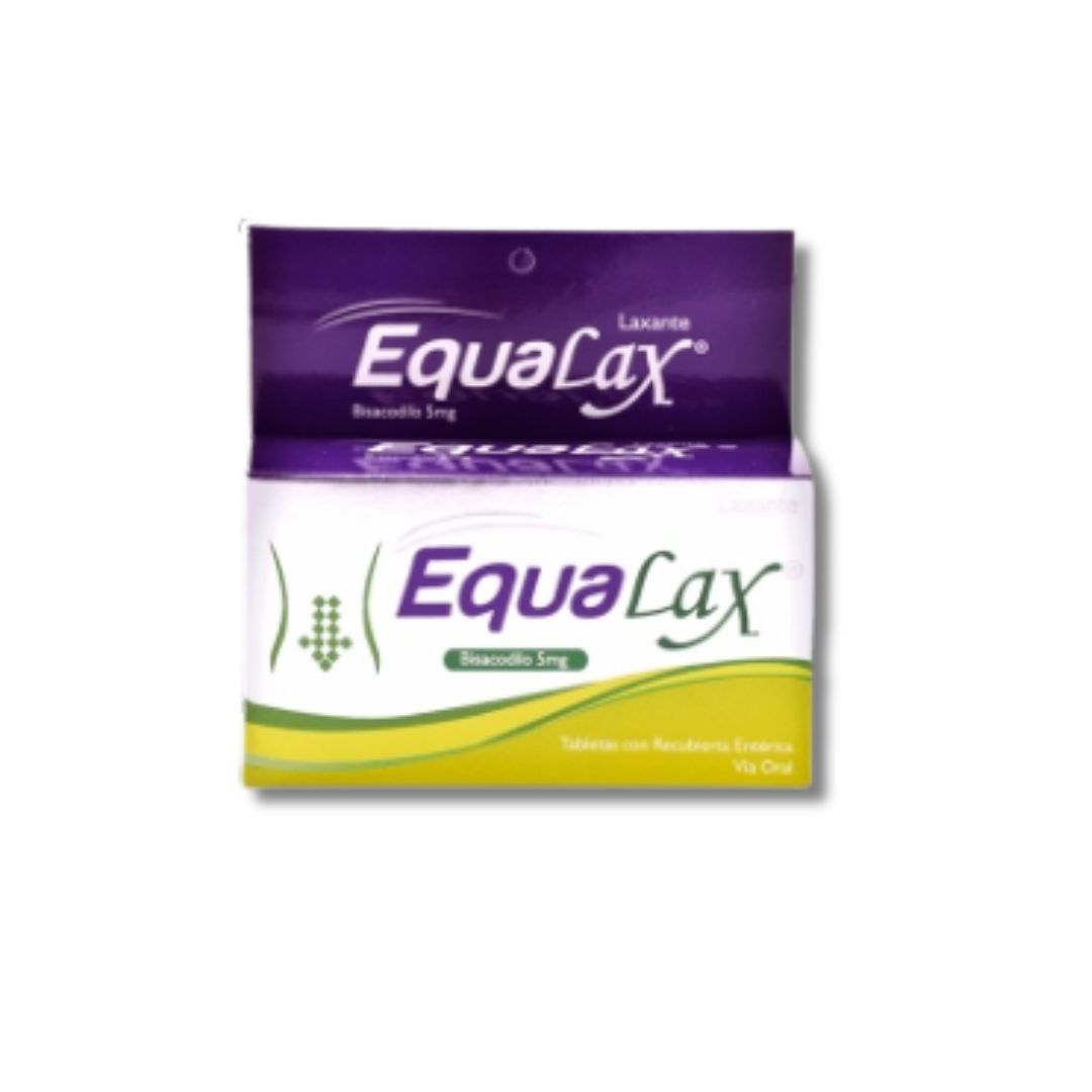 EquaLax ( Bisacodilo 5 mg ) Caja de 100 Tabletas