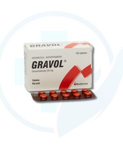 Gravol ( Domenhidrinato 50 mg ) x 100 Tabletas