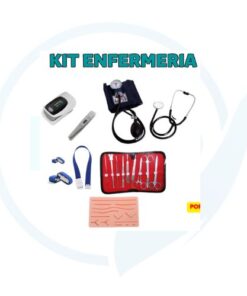 Kit de Enfermeria ( Pulsiometro + Tensiometro + Ligadura + estetoscopio + Set de Sutura + Maqueta de Sutura )