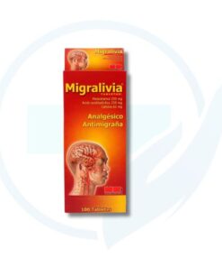 Migralivia ( Paracetamol 250 mg + Acido Acetilsalicilico 250 mg + Cafeina 65 mg ) x 100 Tab
