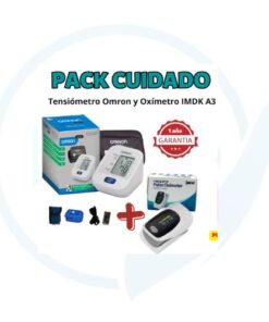 Pack Cuidado ( Tensiometro Omron y Oximetro IMDK A3 )