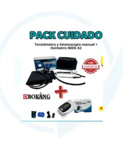 Pack Cuidado Bokang ( Tensiometro + Estetoscopio Manual + Oximetro IMDK A3 )