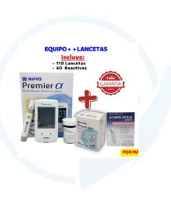 Glucometro Nipro Basico ( Combo Corazon ) Equipo + Lancetas