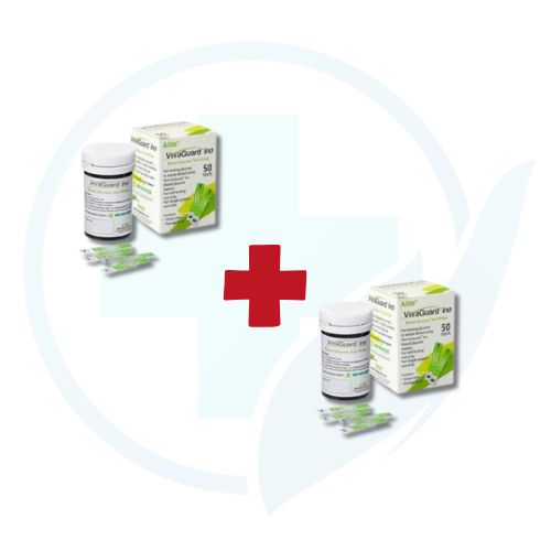 Tiras de Glucosa VivaChek INO x 50 Pack Oferta x 2