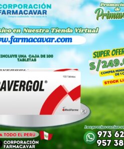 Gravergol Caja x 100 Tabletas