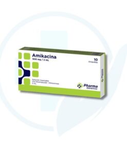 Amikacina 500mg/2ml ( PharmaGenericos ) x 10 Ampollas
