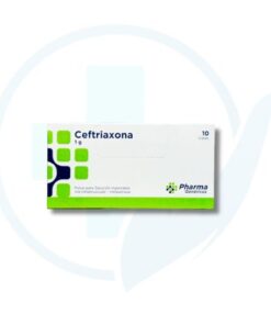 Ceftriaxona 1g ( Pharma Genericos ) x 10 Viales