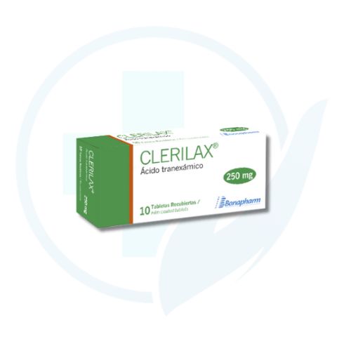 Clerilax ( Acido Tranexamico ) x 10 Tabletas