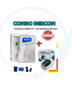Combo Bercom ( Oximetro IMDK A3 + Termometro Bercom )