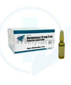 Diclofenaco 75mg/3ml ( Labot ) x 100 Ampollas