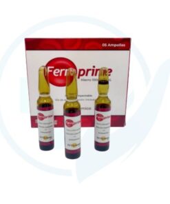 Ferroprime (Hierro 100 mg / 5ml) X 5 AMP