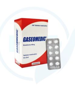 Gaseomedic 40 mg ( Simeticona 40 mg ) x 100 Tabletas
