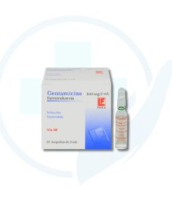 Gentamicina 160 mg/2ml ( Farmindustria ) x 25 Ampollas