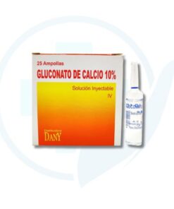 Gluconato de Calcio 10% ( DANY ) x 25 Ampollas