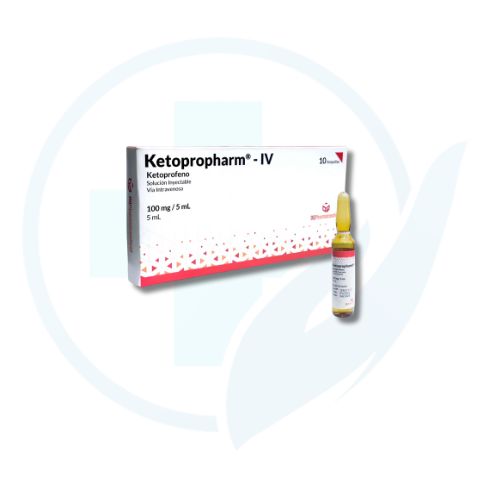 Ketorolaco 100 mg/ 5ml ( Ketopharm IV ) x 10 Ampollas