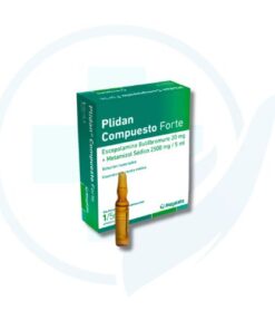 Plidan Compuesto ( Escopolamina 20 mg + Metamizol Sodico 2500 mg ) x 1 Ampolla