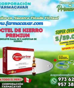 COPTEL DE HIERRONIM PREMIUN (5 ampollas) + kit intravenosa