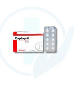 Captopril 25 mg ( Portugal ) Caja x 100 Tabletas