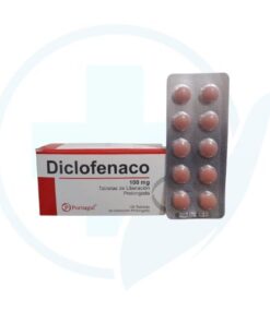 Diclofenaco 100 mg ( Portugal ) Caja x 100 Tabletas