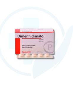 Dimenhidrinato 50 mg ( Portugal ) Caja x 100 Tabletas