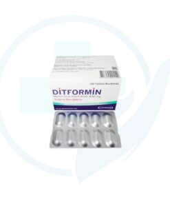 Ditformin ( Metformina Clorhidrato 850 mg ) x 100 Tabletas