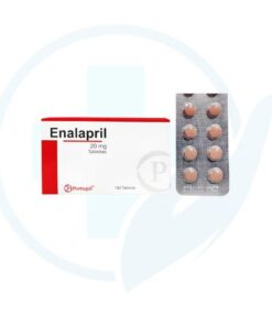 Enalapril 20 mg ( Portugal ) Caja x 100 Tabletas