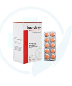 Ibuprofeno 400 mg ( Portugal ) Caja x 100 Tabletas