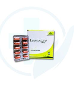 Levofloxacino 500 mg ( Labo Gen ) x 100 Tabletas