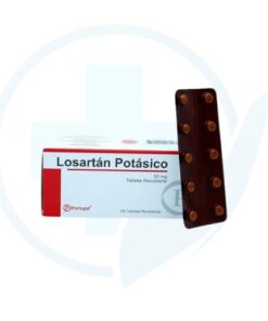 Losartan Potasico 50 mg ( Portugal ) Caja x 100 Tabletas