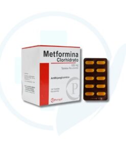 Metformina Clorhidrato 850 mg ( Portugal ) Caja x 100 Tabletas