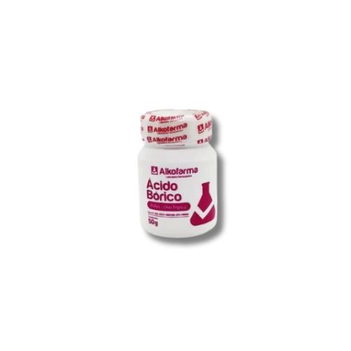 Acido Borico (Alkofarma) Pote 50 gr
