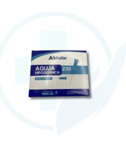 Aguja Hipodermica 23g x 11/2 (Alkhofar) Caja x 100
