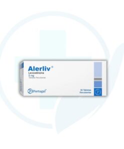 Alerliv (Levocetirizina 5 mg) Caja x 30 Tabletas
