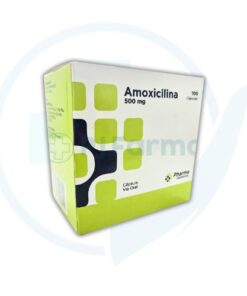 Amoxicilina 500 mg (Pharma Genericos) Caja x 100 Capsulas