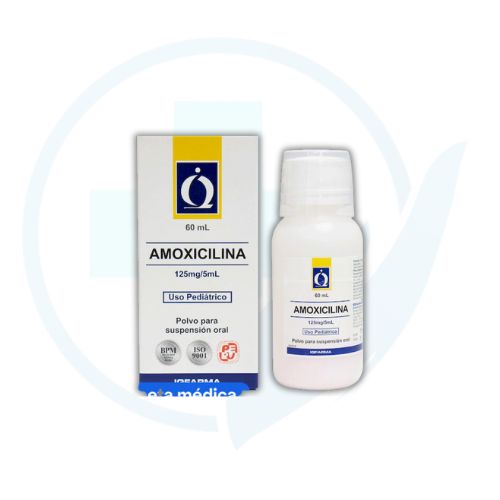 Amoxicilina Jarabe 250 mg (IQFARMA) 60 ml