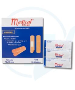 Curitas Adhesivas (Medical B y T) Caja x 100 und