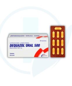 Dequazol Oral 500 (Metronidazol 500 mg) Caja x 60 Tabletas