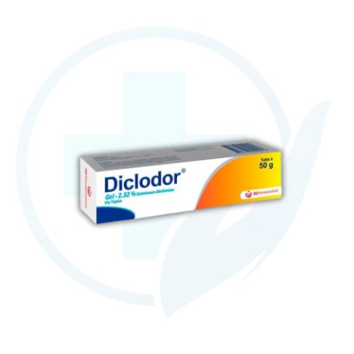 Diclodor Gel (Diclofenaco 2.32%) Tubo x 50 g