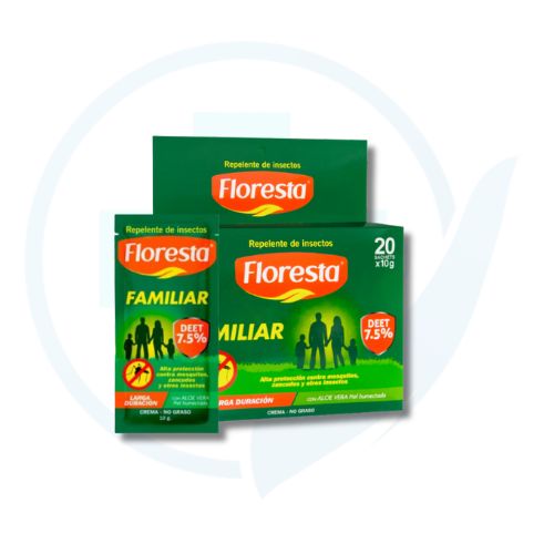 Floresta Familiar Repelente en Sachet 10g - Caja x 20 und