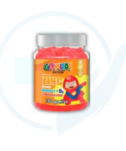 Gomitas de Zinc + Vitamina C + D3 + Betaglucano Niños (Scottcor) x 130 Gomitas