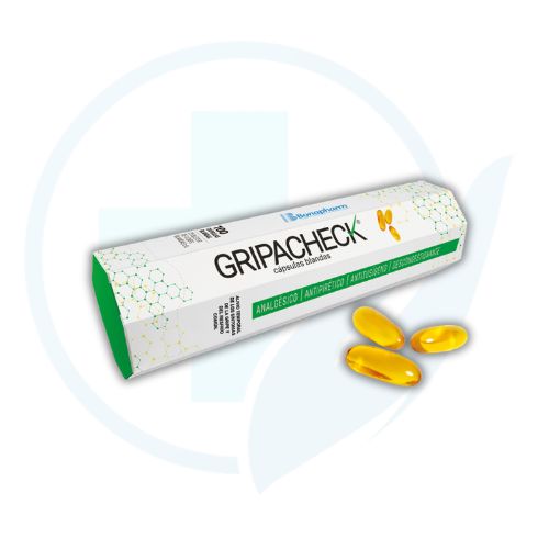 Gripacheck Capsulas Blandas (Bonapharm) Caja x 100 Capsulas