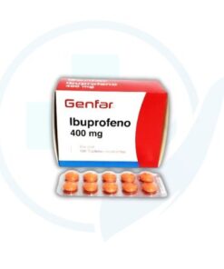 Ibuprofeno 400 mg (Genfar) Caja x 100 Tabletas