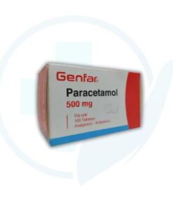 Paracetamol 500 mg (Genfar) Caja x 100 Tabletas
