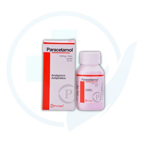 Paracetamol Jarabe 120 mg (Portugal) 60 ml