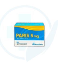 Paris 5 mg ( Tadalafilo ) Caja x 28 Tabletas
