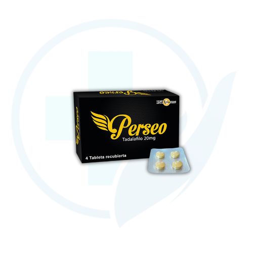Perseo 20 mg ( Tadalafilo ) Caja x 4 Tabletas