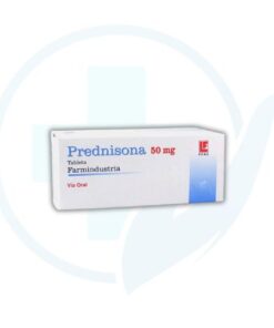Prednisona 50 mg (Farmindustria) Caja x 100 Tabletas